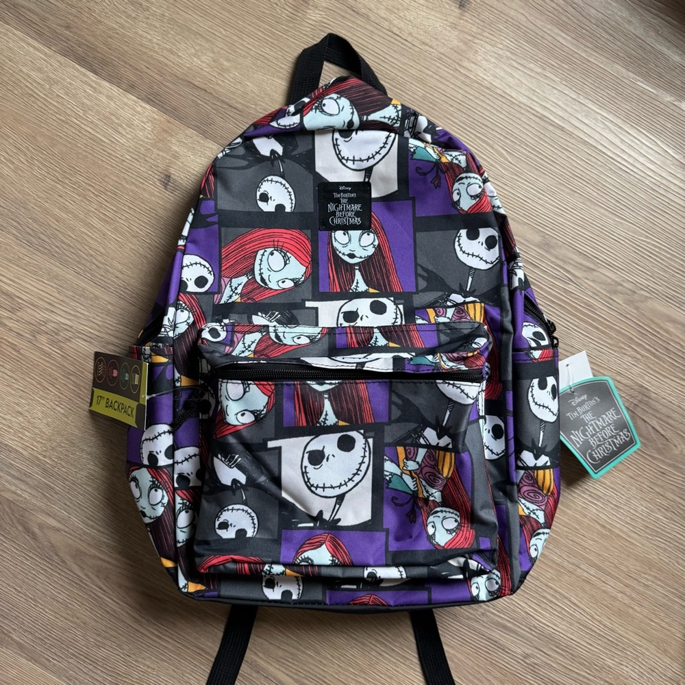 NWT Disney Nightmare Before Christmas Backpack